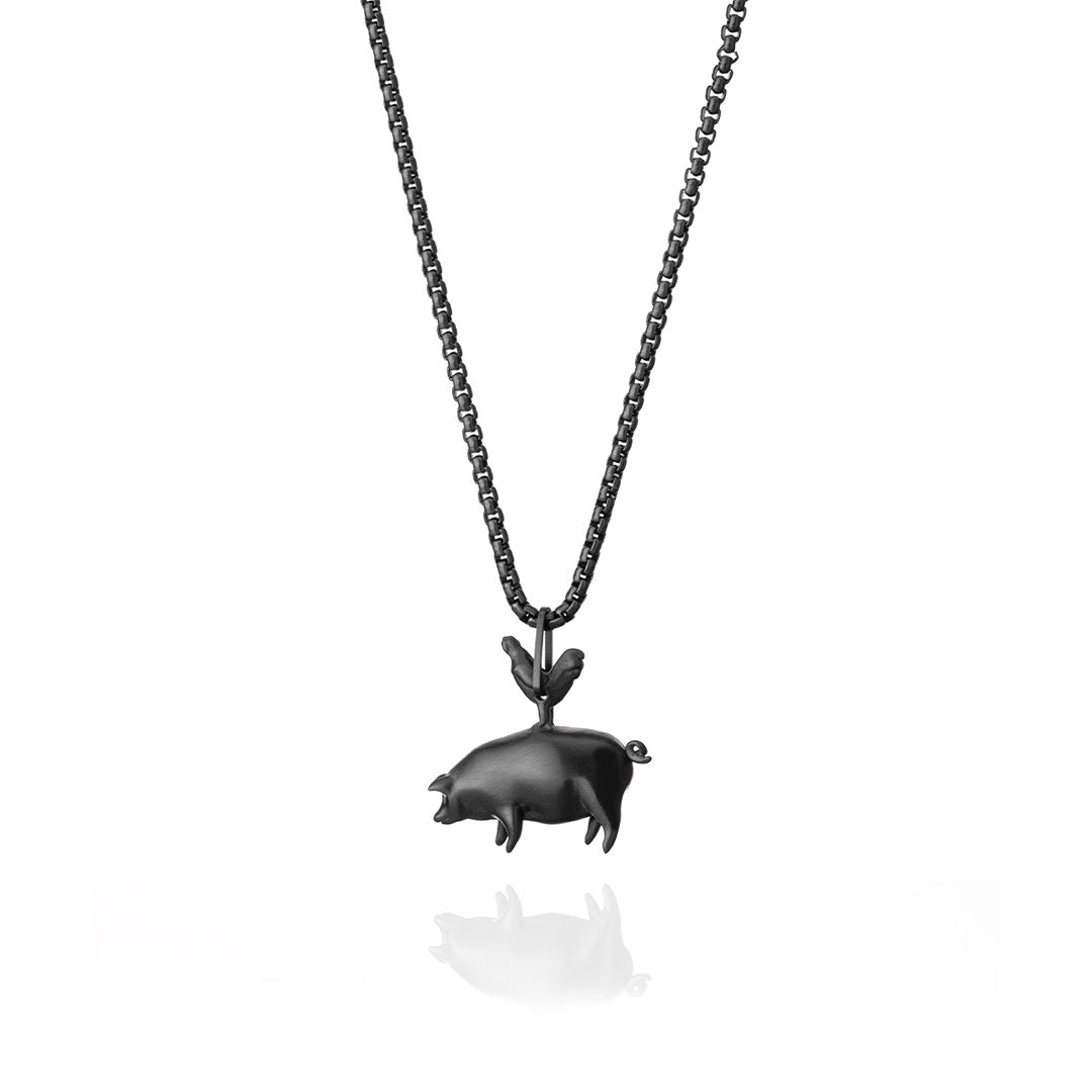 Pig & Hen Necklace