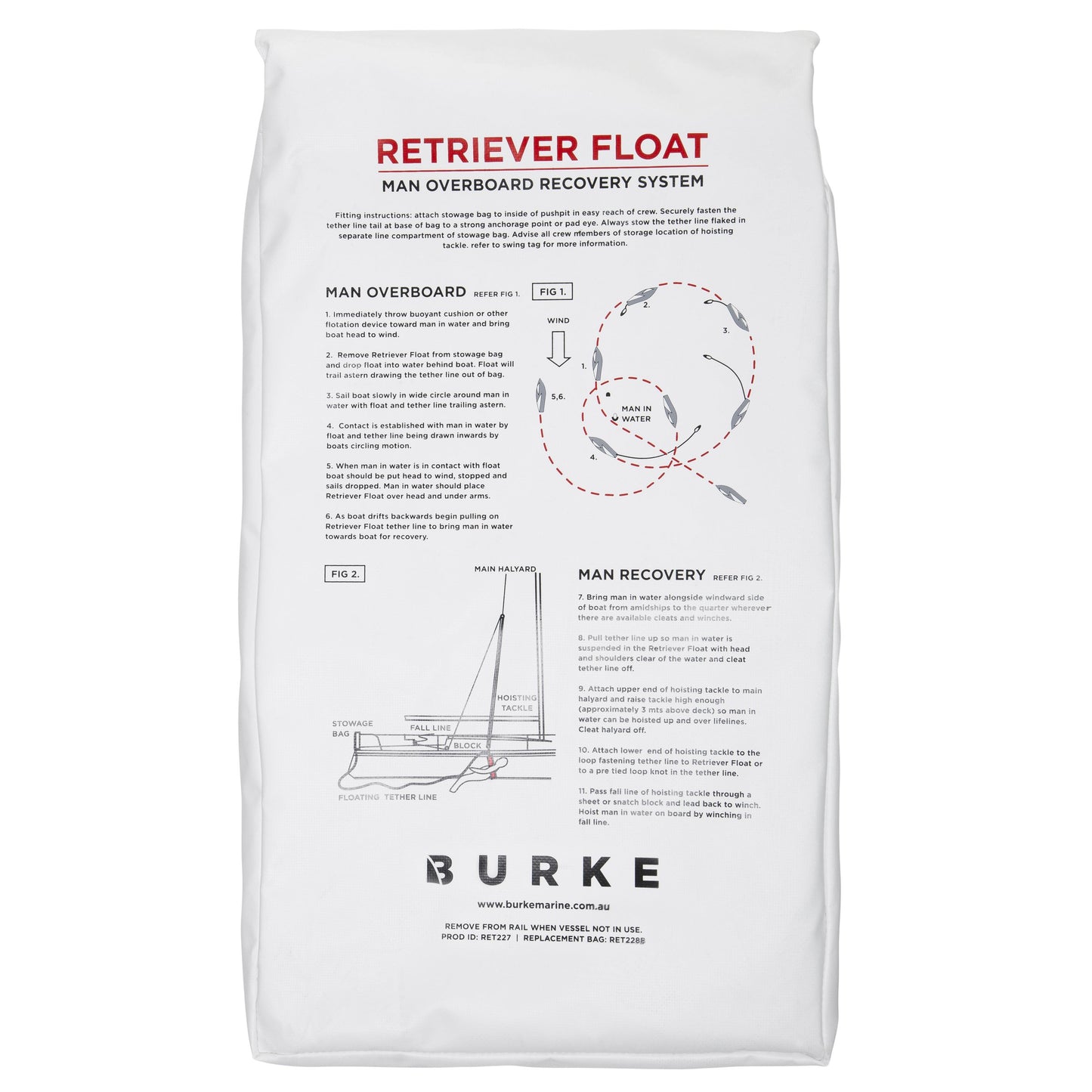 Replacement Stowbag for Retriever Float Lifesling