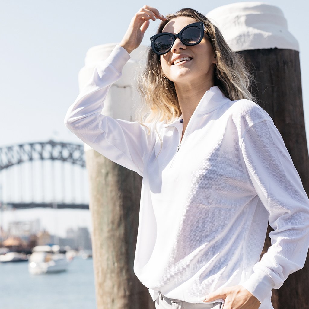 Crew Long Sleeve Polo