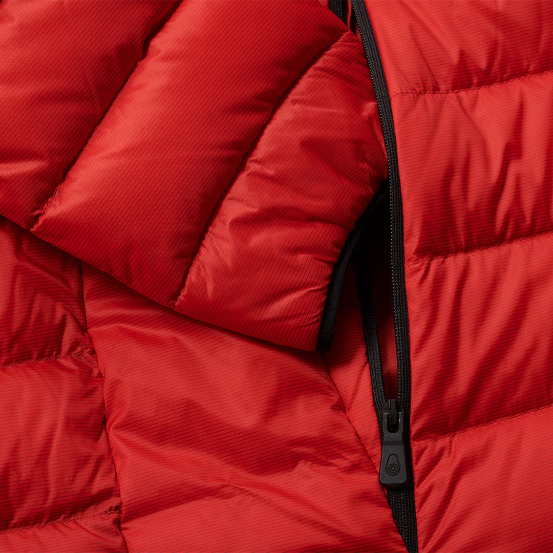 Spray Down Jacket - Bright Red