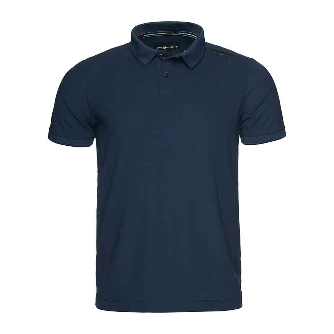 Bow Tech Polo SS (Short Fit) - Navy