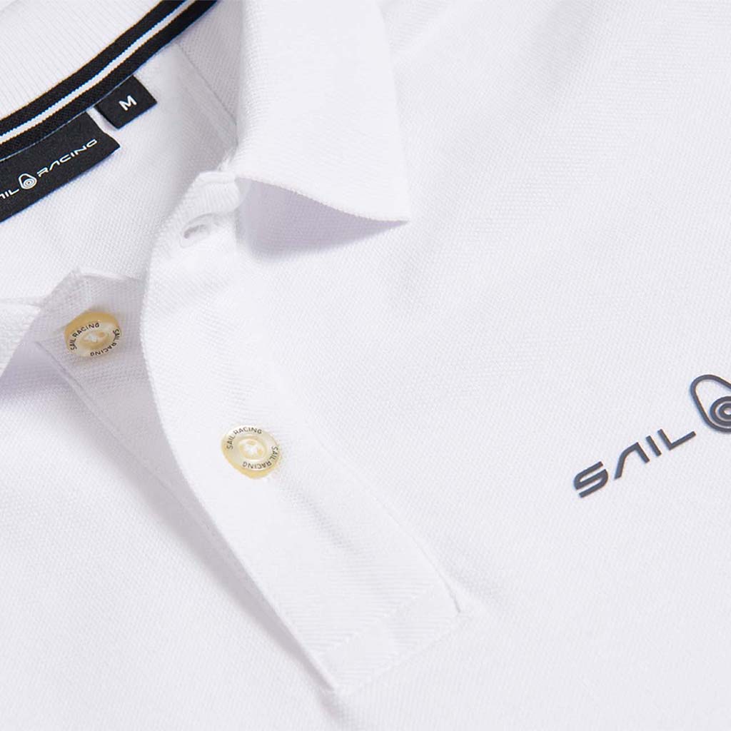 Bowman Logo Polo - White