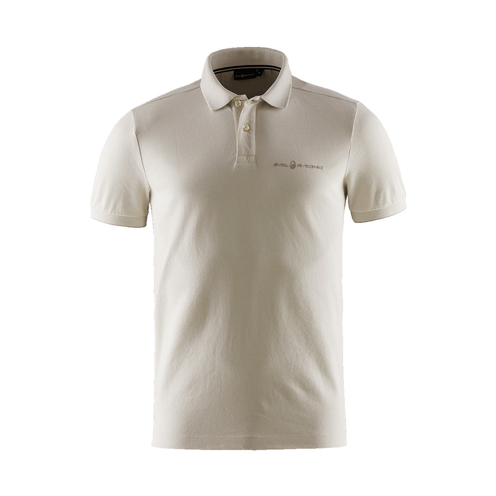 Bowman Logo Polo - Ecru
