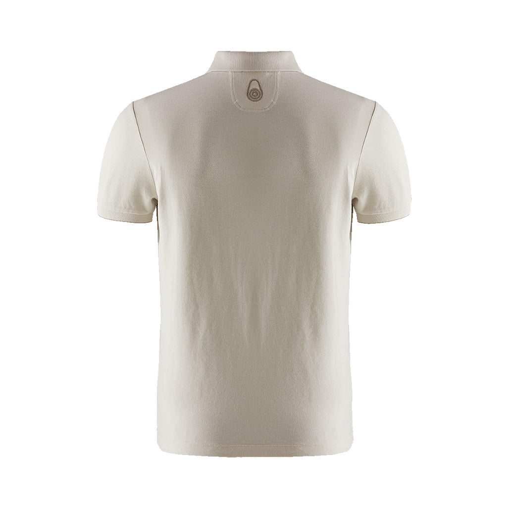 Bowman Logo Polo - Ecru