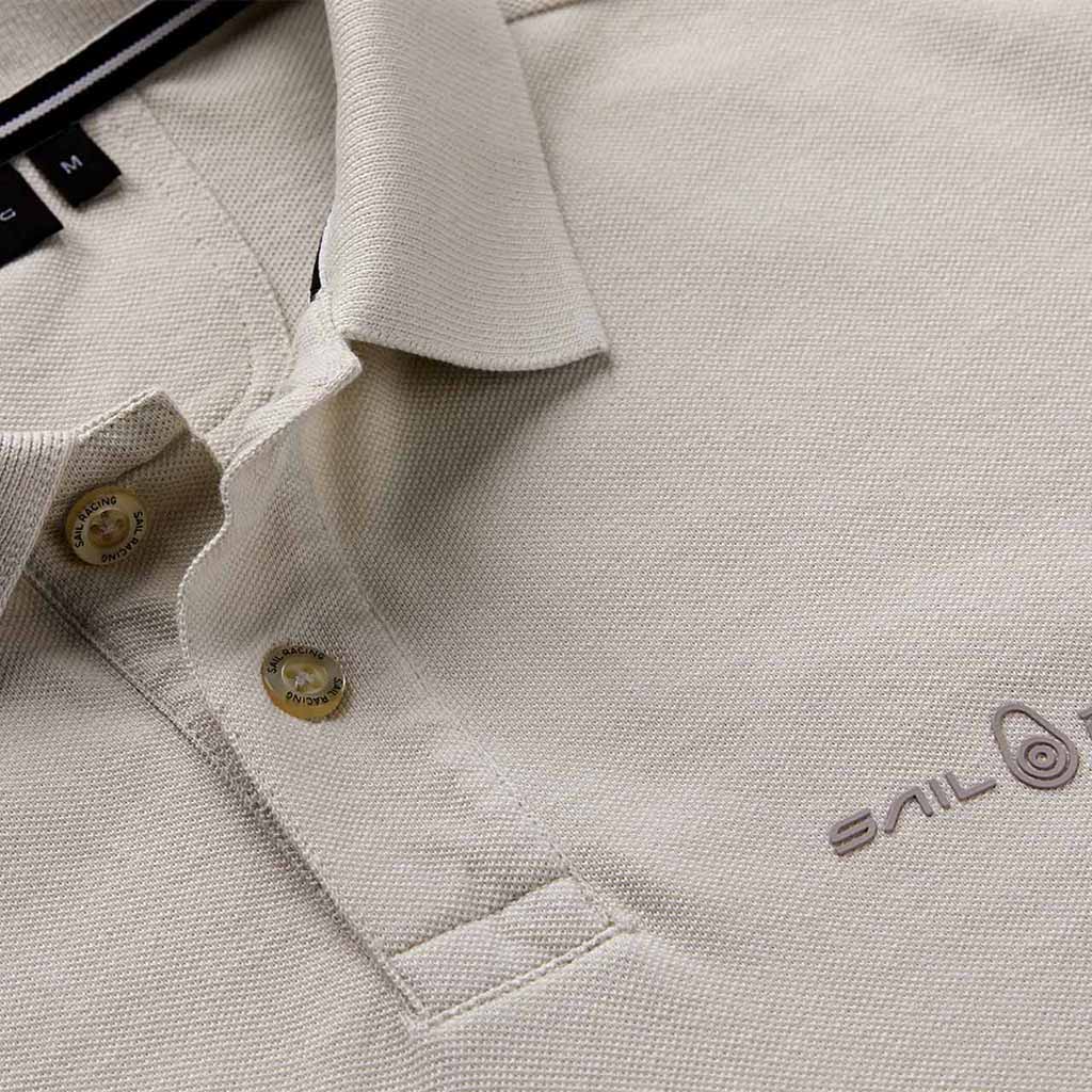 Bowman Logo Polo - Ecru