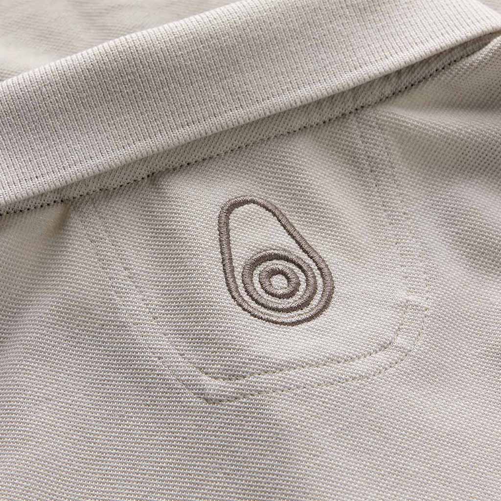 Bowman Logo Polo - Ecru