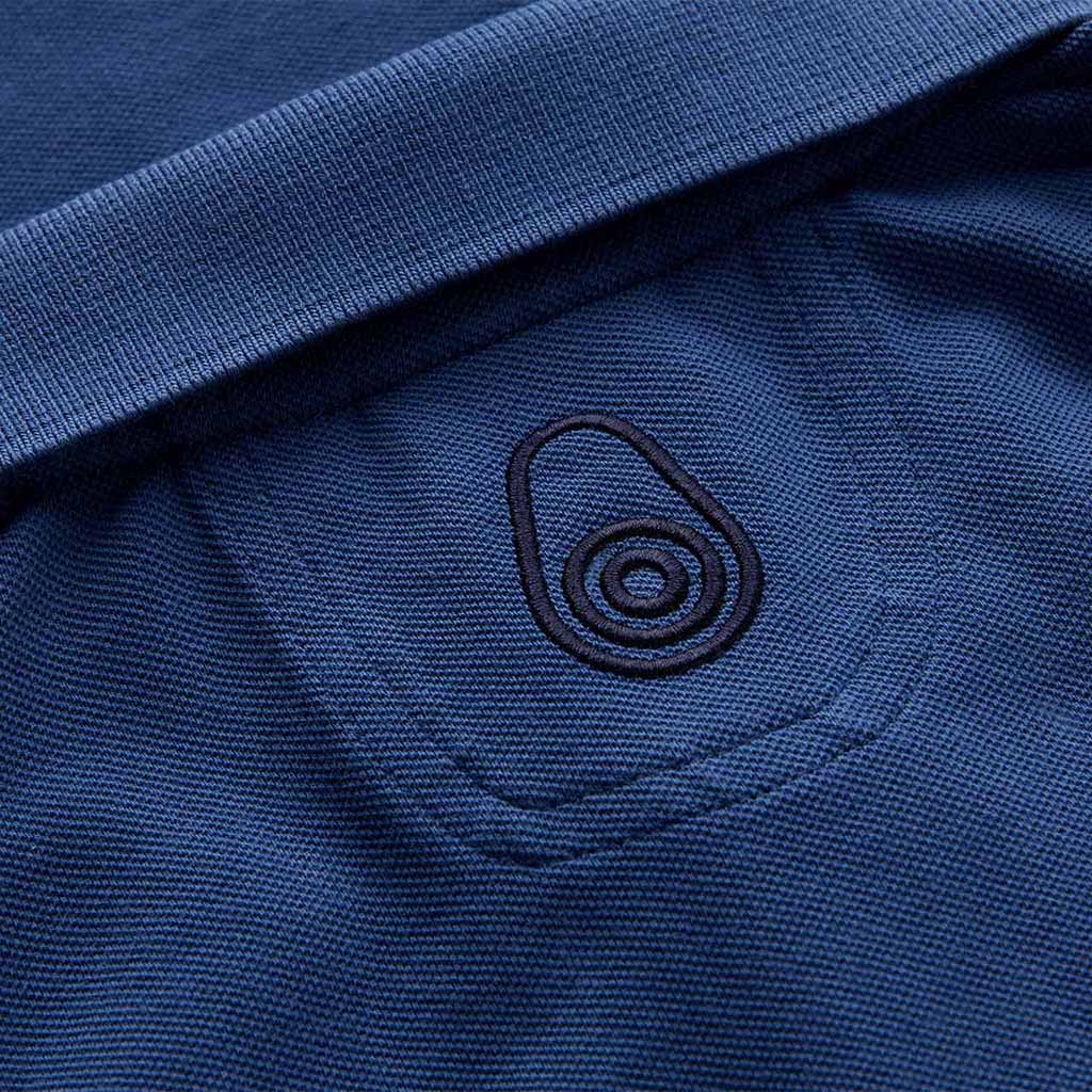 Bowman Logo Polo - Neptune Blue