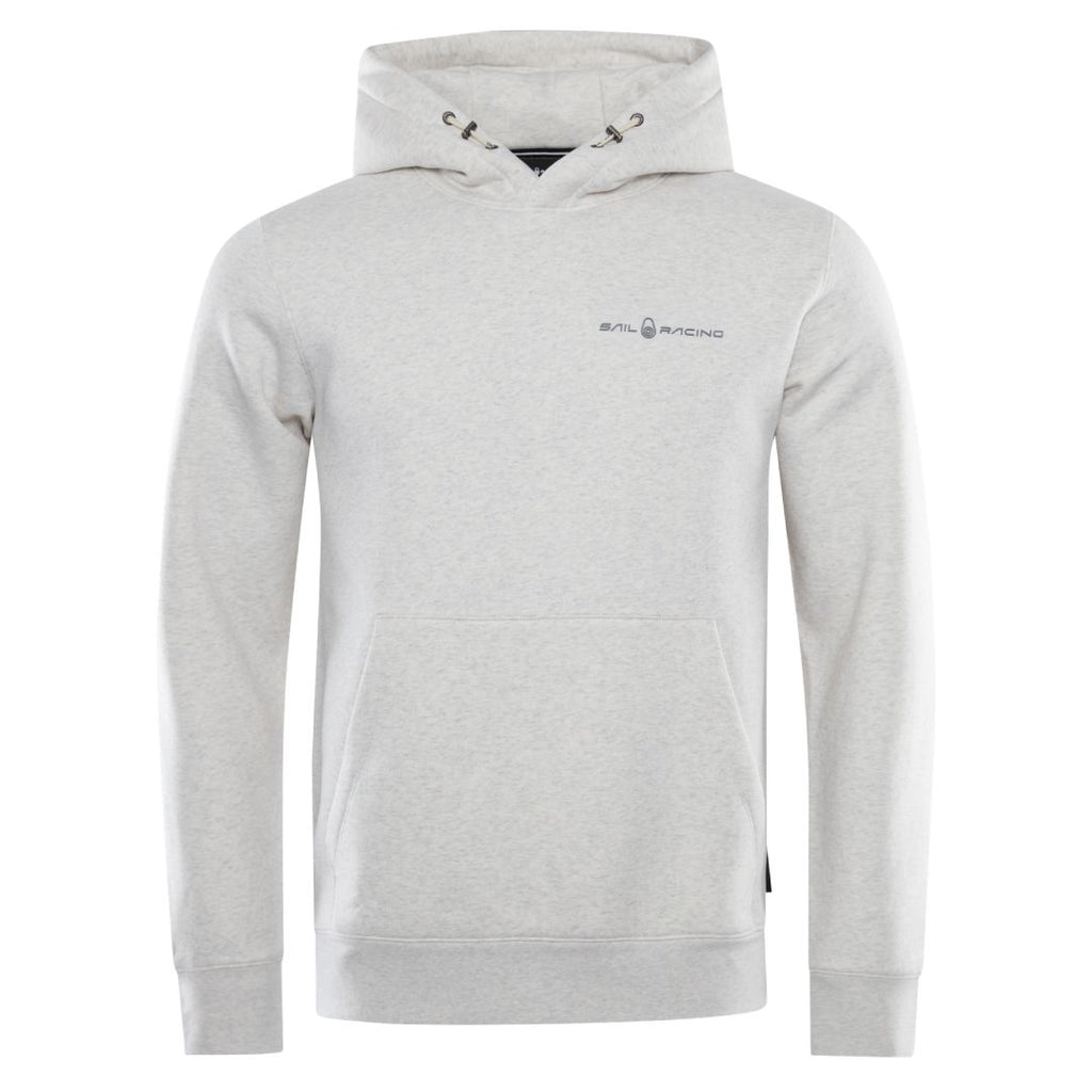 Bowman Logo Hood - Light Grey Mel