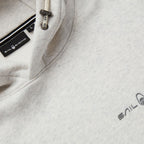 Bowman Logo Hood - Light Grey Mel
