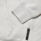 Bowman Logo Hood - Light Grey Mel