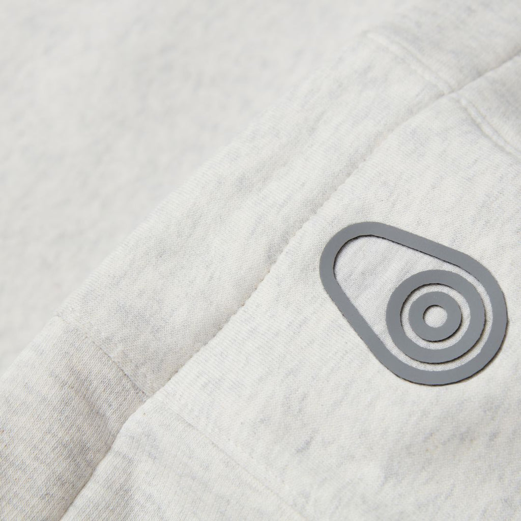 Bowman Logo Hood - Light Grey Mel