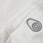 Bowman Logo Hood - Light Grey Mel