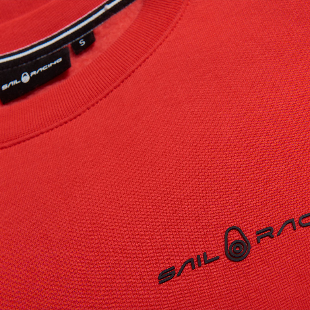Bowman Logo Sweater - Bright Red