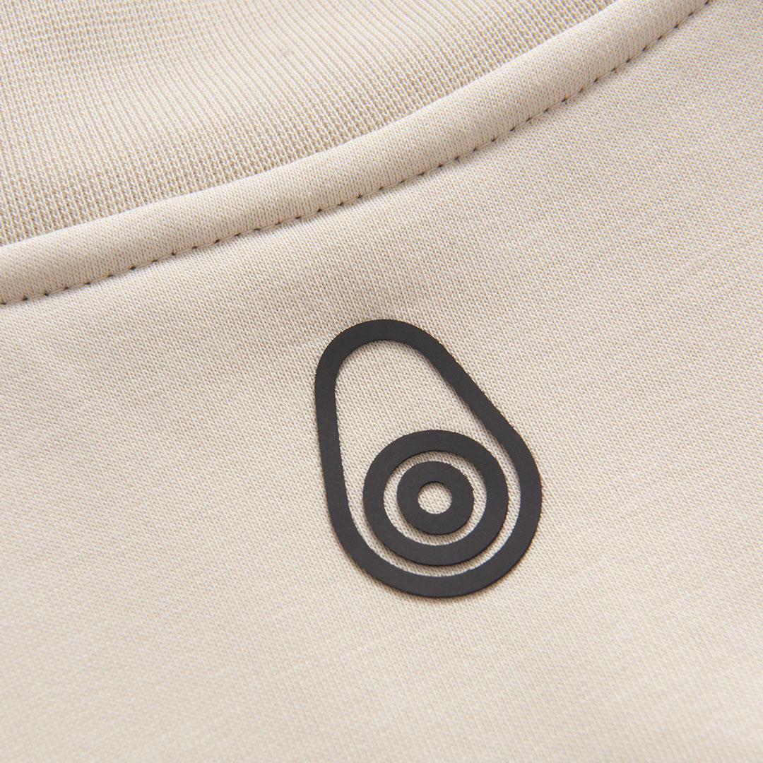 Bowman Logo T-Neck - Ivory