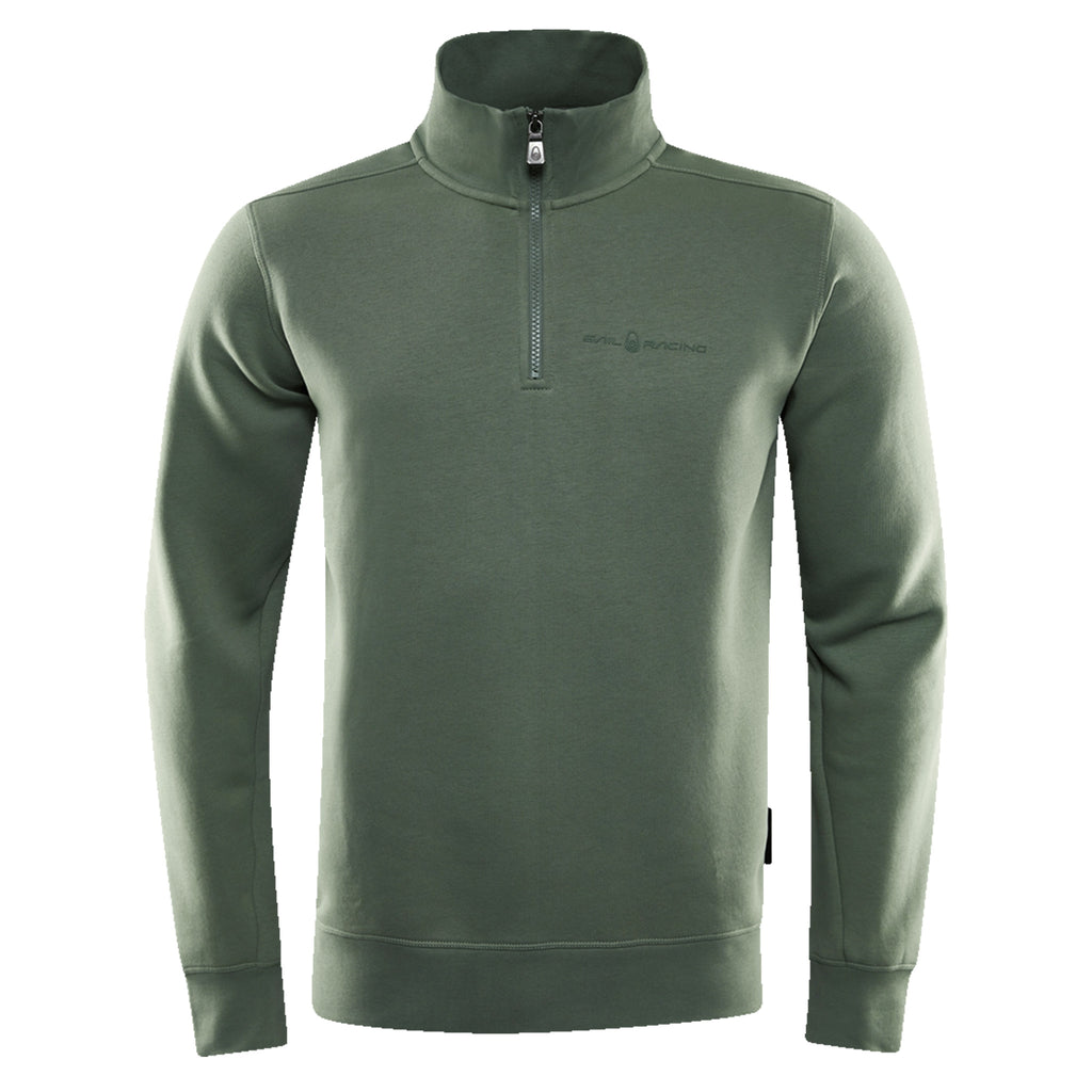 Bowman Logo T-Neck - Hedge Green