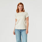 W Gale Logo Tee - Ecru