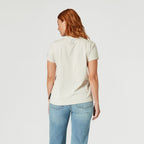 W Gale Logo Tee - Ecru