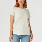 W Gale Logo Tee - Ecru
