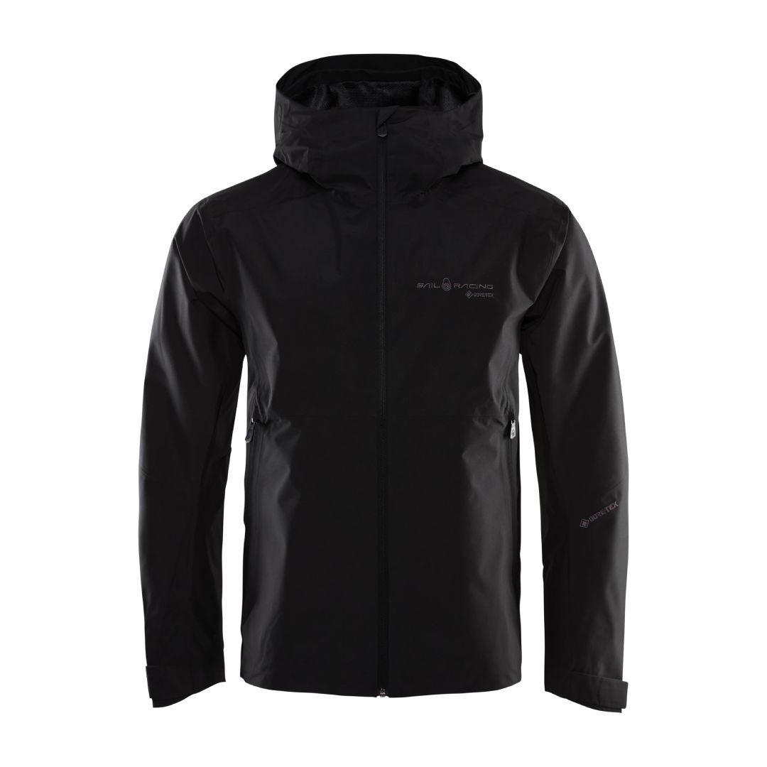 Gore Tex Hooded Jacket - Black