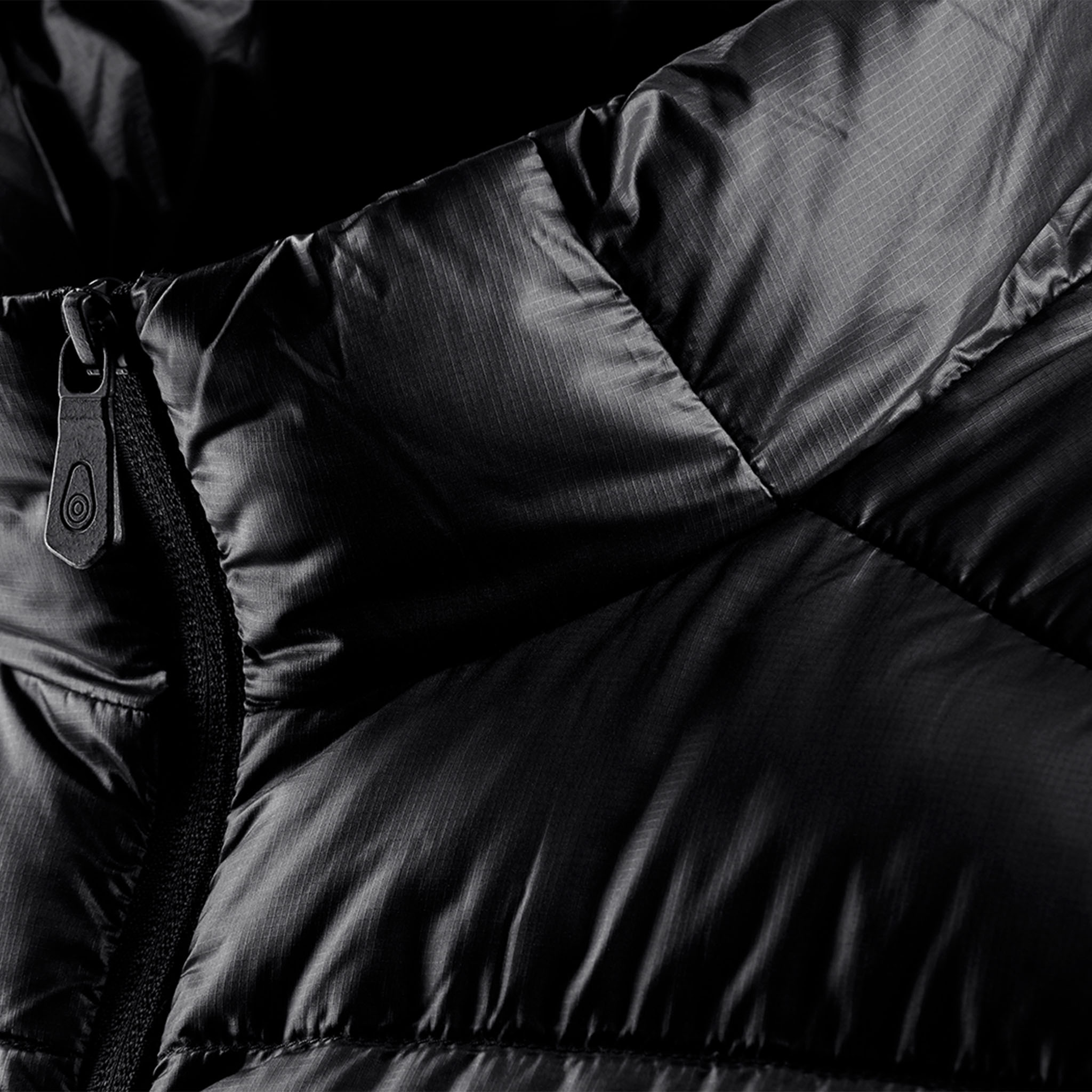 Spray Down Jacket - Black