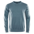 Bowman Knitted Crew Neck - Aurora Blue