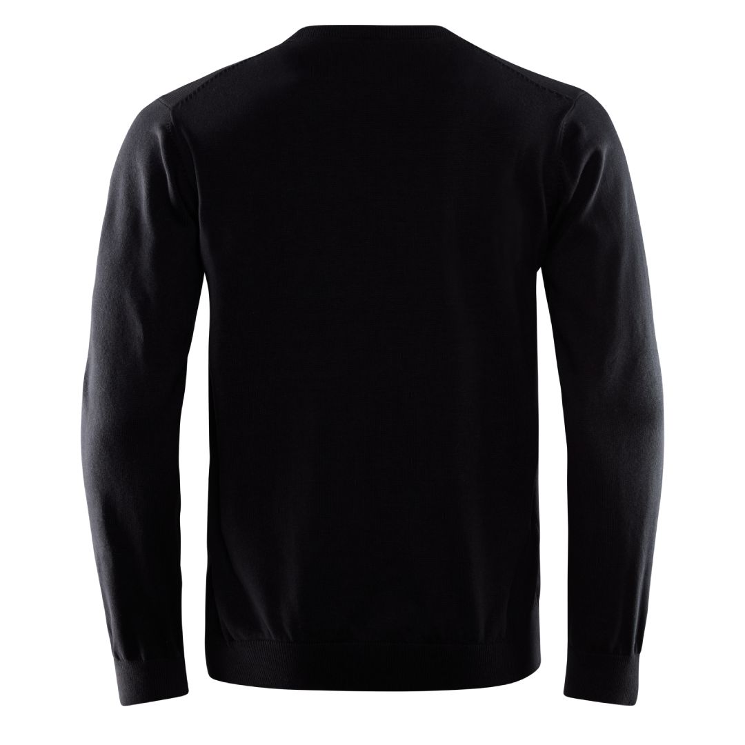 Bowman Knitted Crew Neck - Black