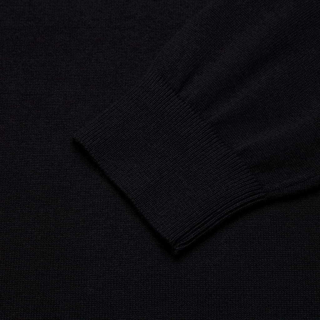 Bowman Knitted Crew Neck - Black