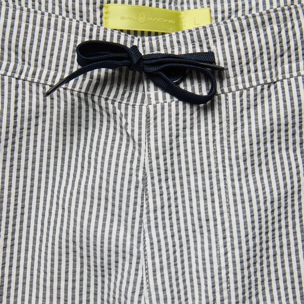 Tornado Seersucker Shorts - Navy Stripe