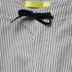 Tornado Seersucker Shorts - Navy Stripe