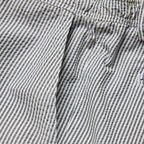 Tornado Seersucker Shorts - Navy Stripe