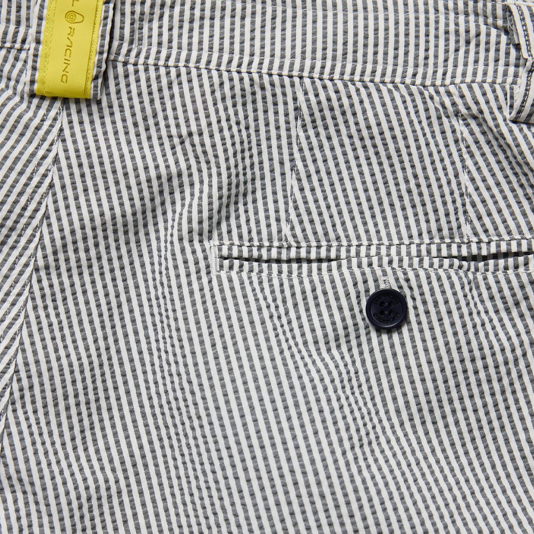 Tornado Seersucker Shorts - Navy Stripe