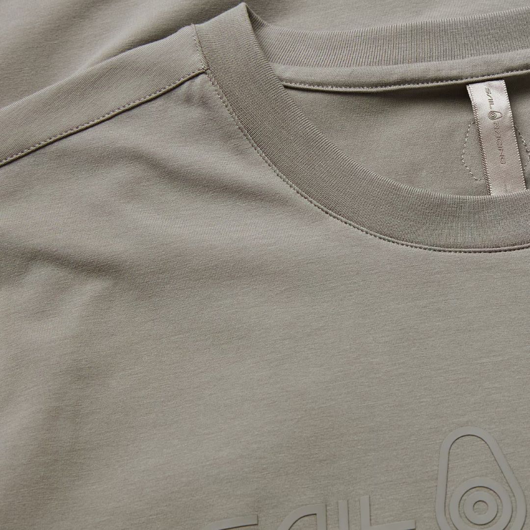 Bowman Monochrome Tee - Oyster