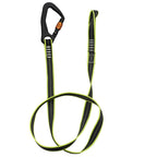 Flat tether 1 aluminium hook with ferule