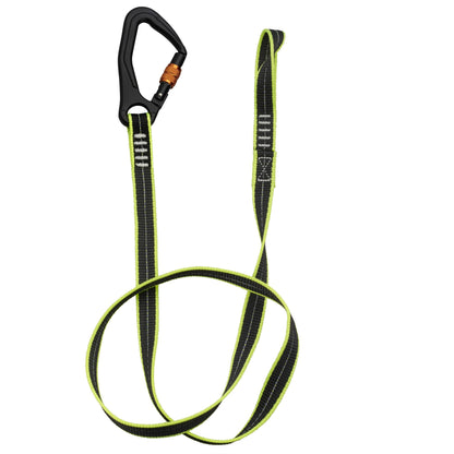 Flat tether 1 aluminium hook with ferule