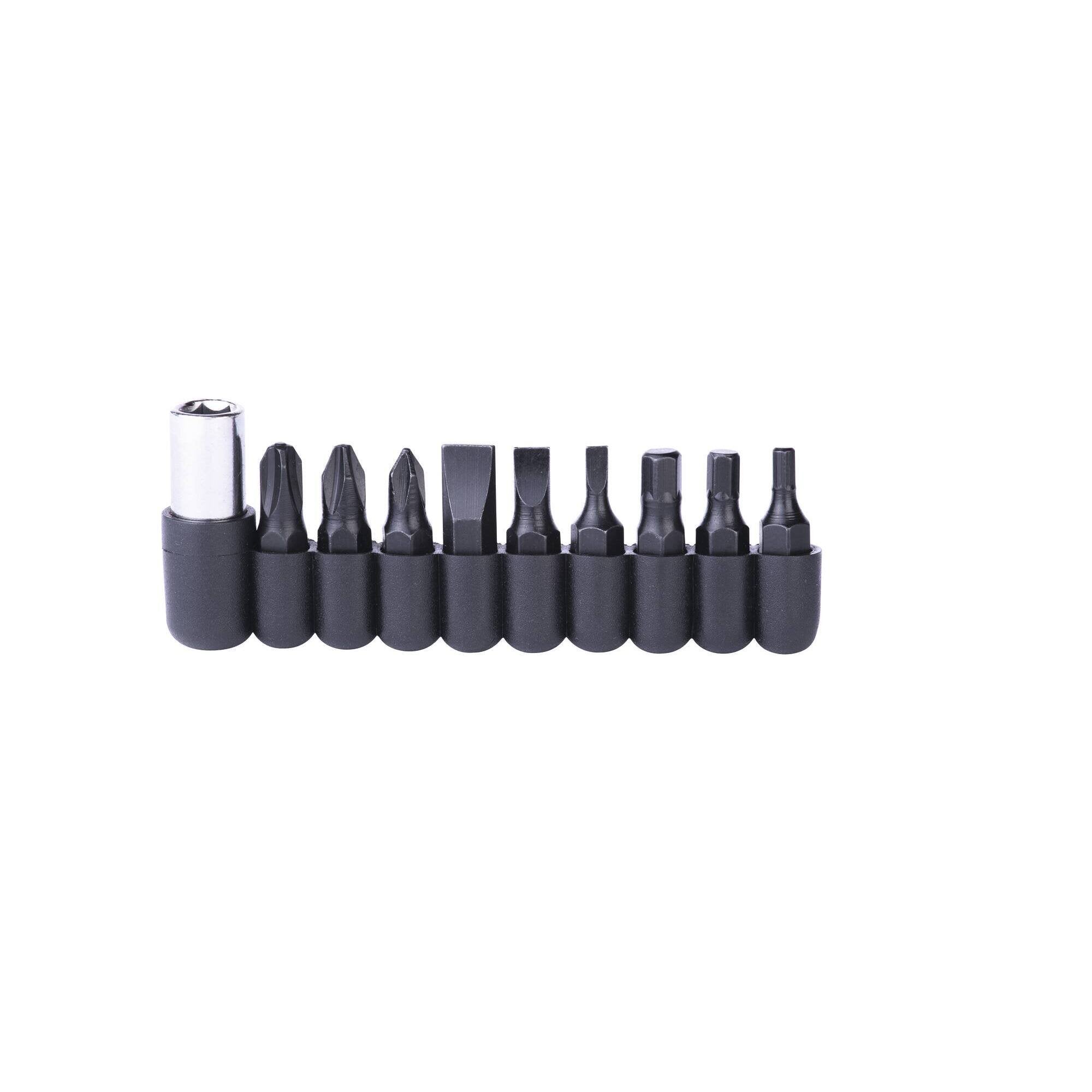Safe Black multi-tool 9 functions + 9 bits