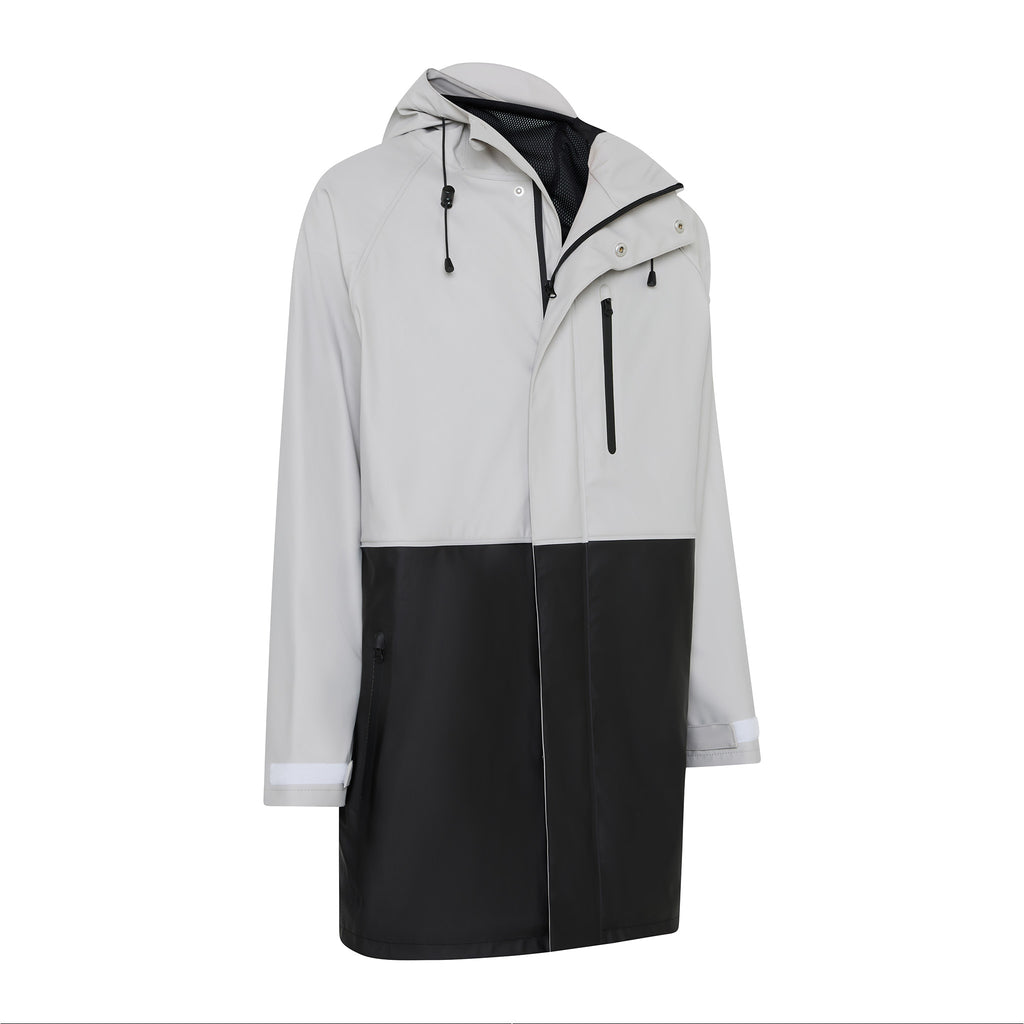 Zephyr Jacket - Light Grey | Black
