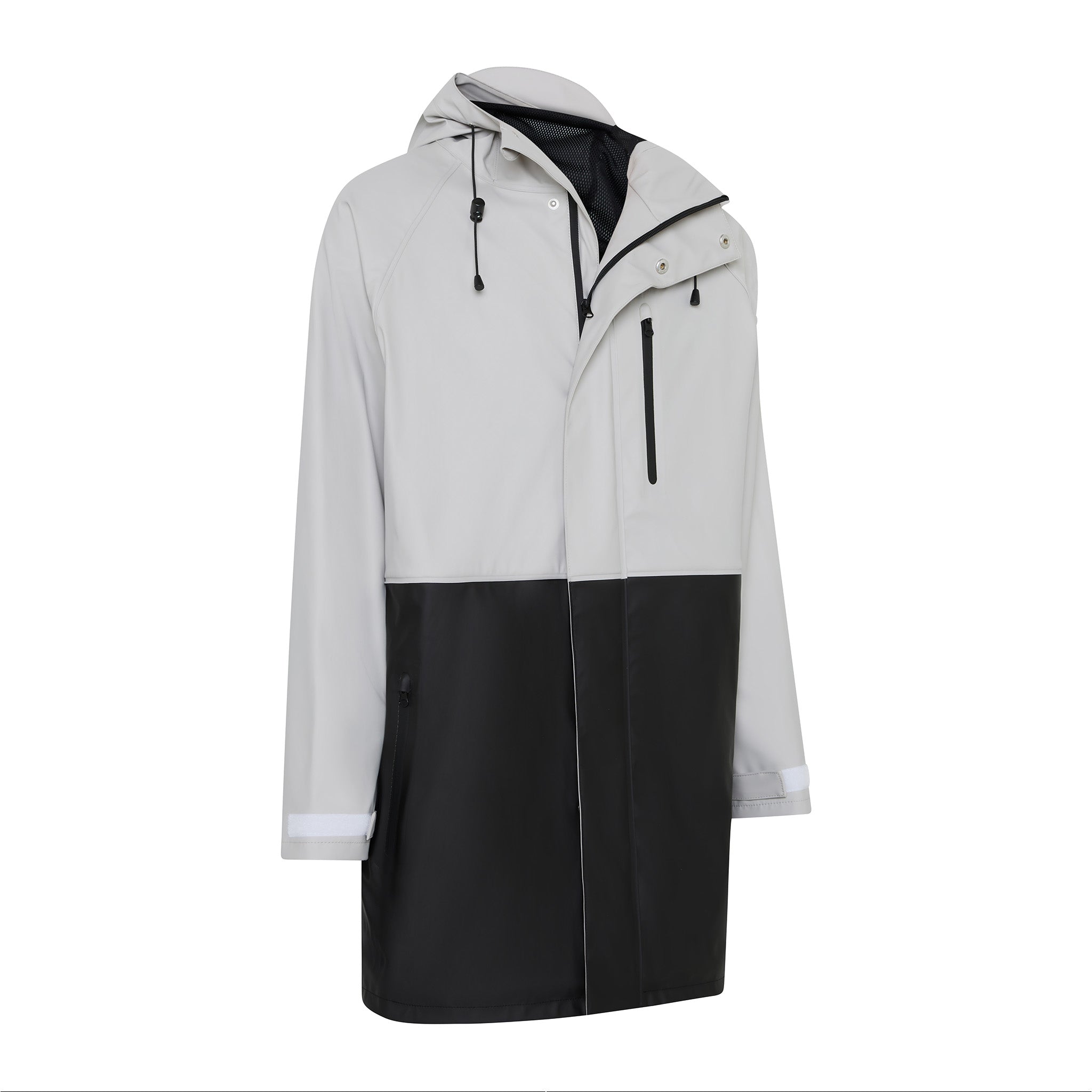 Zephyr Jacket - Light Grey | Black