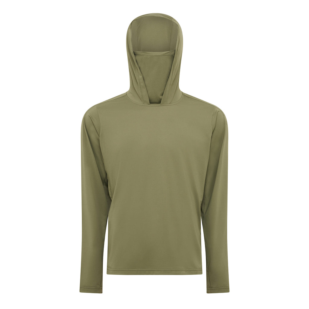 Hooded Sun Shirt - Army Green