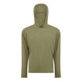 Hooded Sun Shirt - Army Green