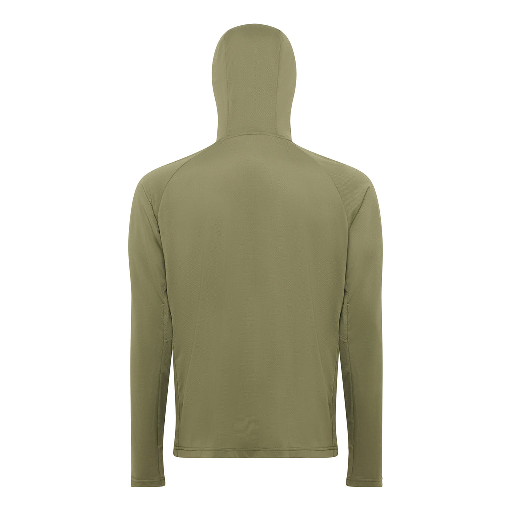 Hooded Sun Shirt - Army Green