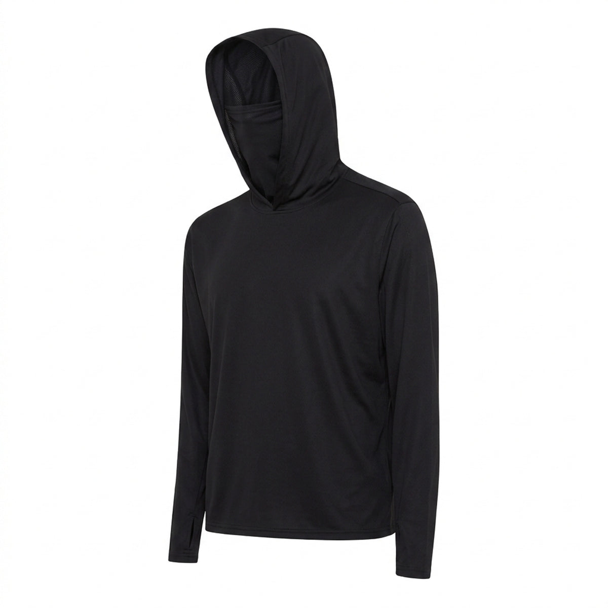 Hooded Sun Shirt - Black