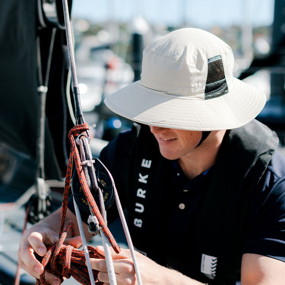 Profile Mesh Panel Sun Hat
