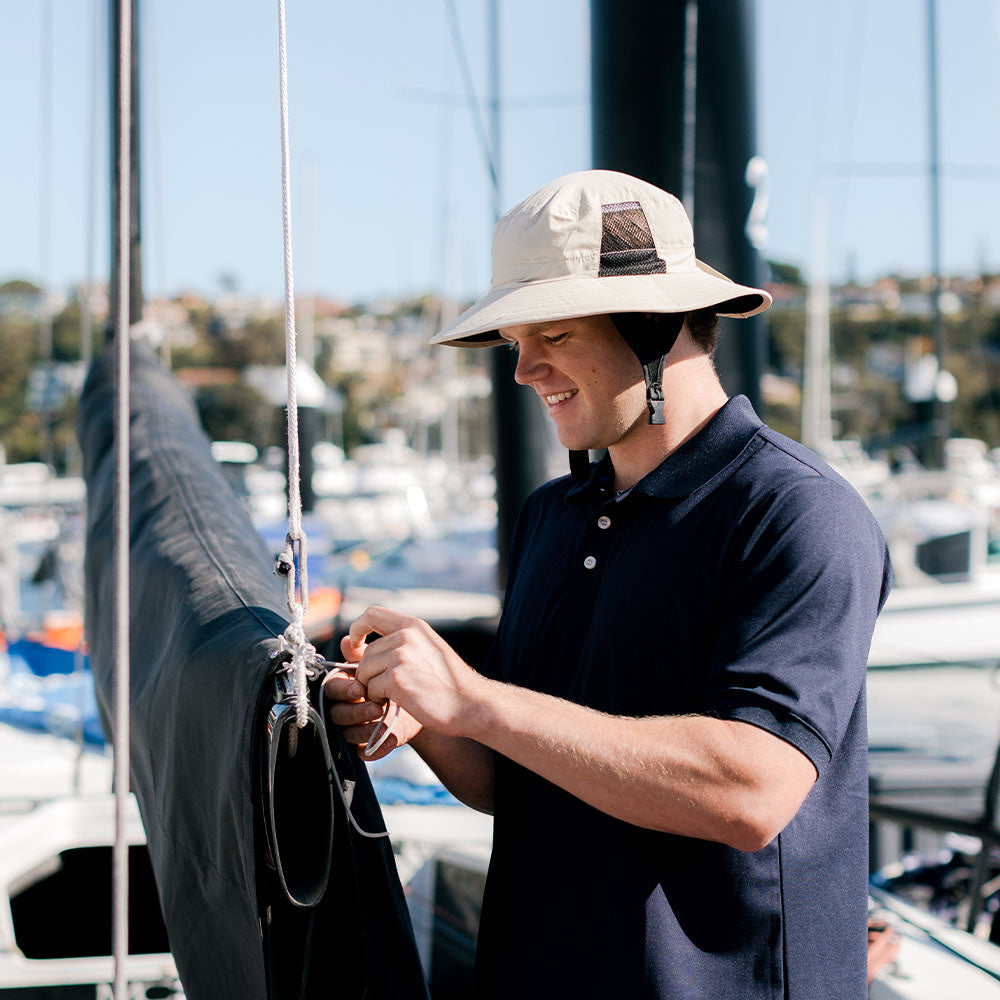 Profile Mesh Panel Sun Hat