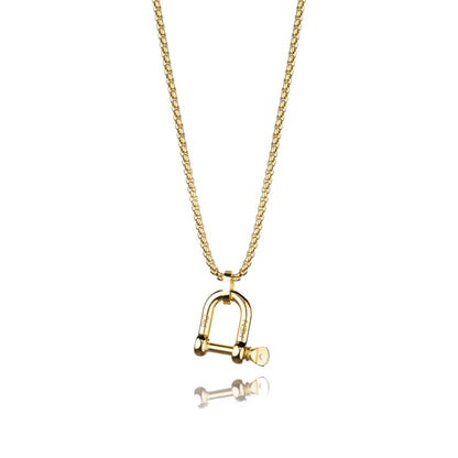 D-Shackle Necklace