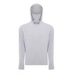 Hooded Sun Shirt - Light Grey