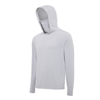 Hooded Sun Shirt - Light Grey