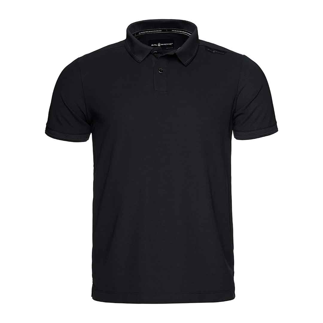 Bow Tech Polo SS (Short Fit) - Black
