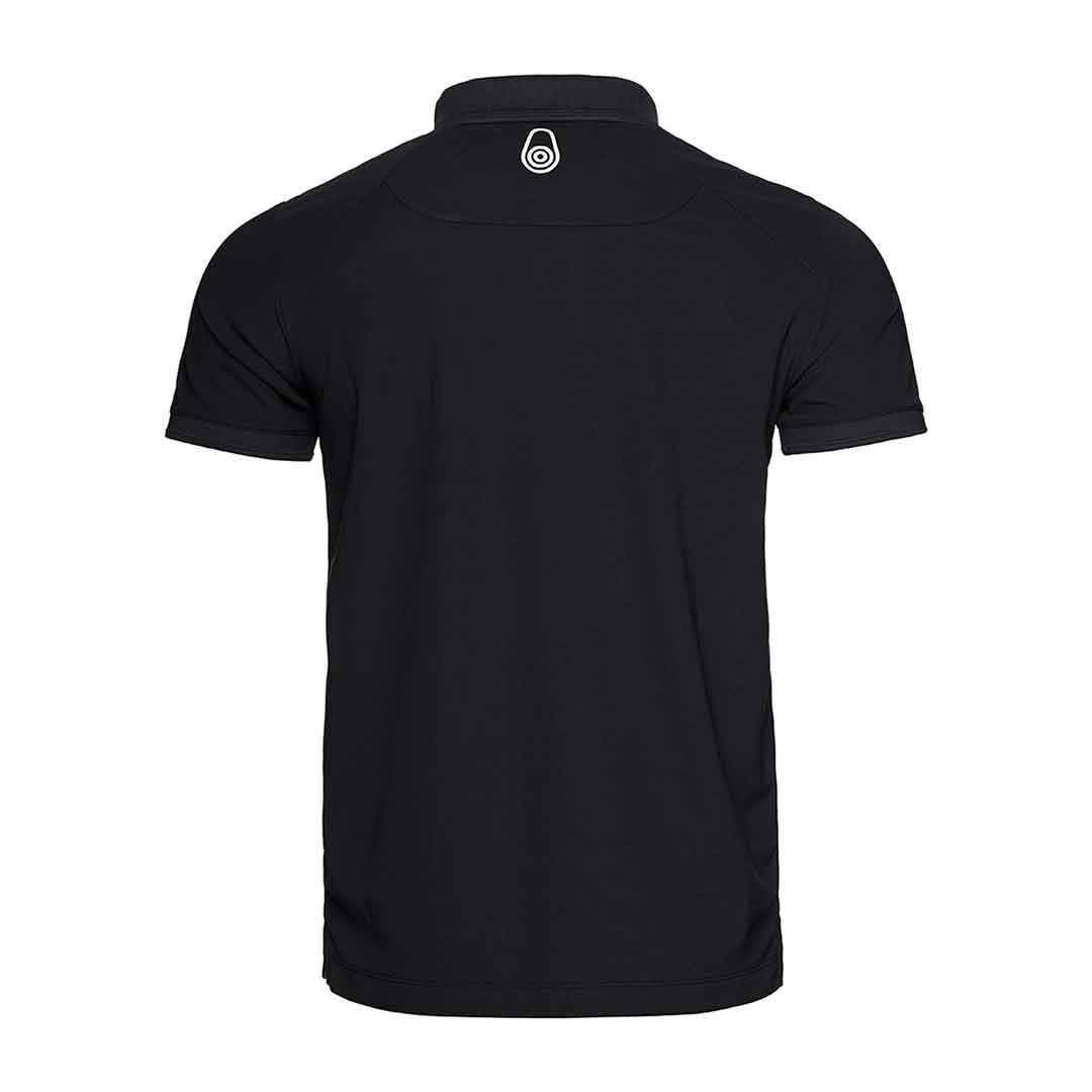 Bow Tech Polo SS (Short Fit) - Black