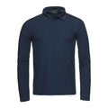 Bow Tech Long Sleeve Polo - Navy