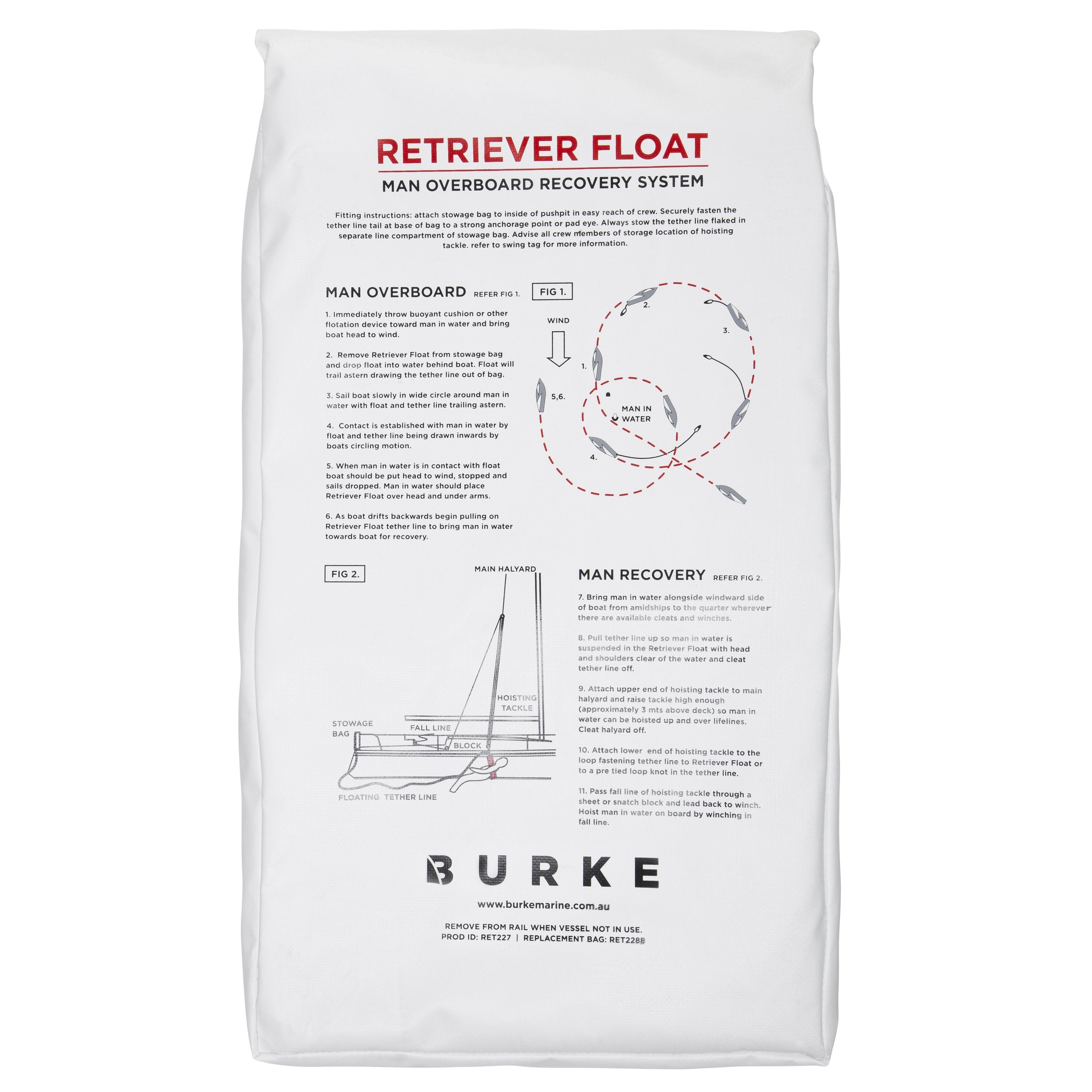 Replacement Stowbag for Retriever Float Lifesling